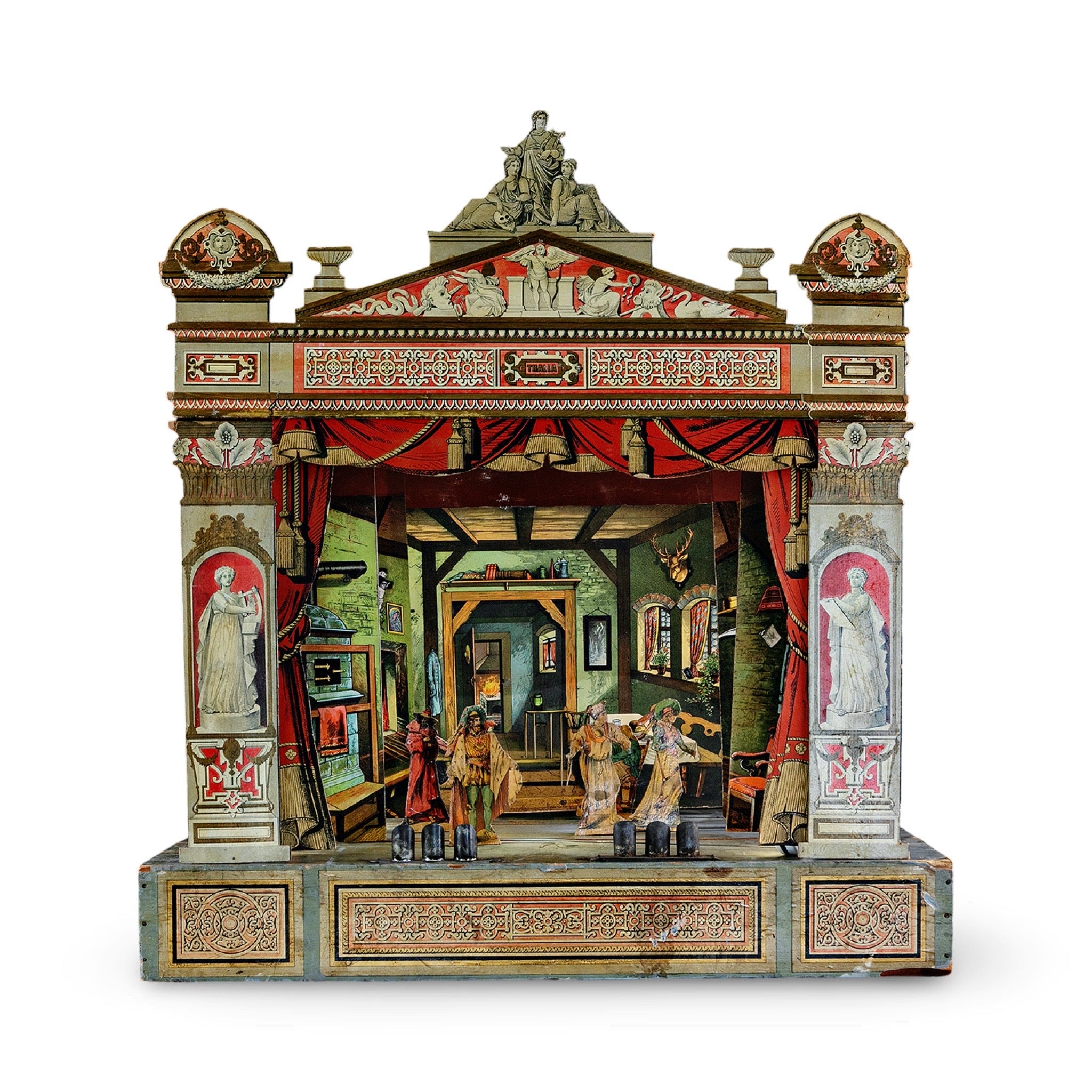 A German Thalia Toy Theatre by Engel of Berlin, Circa. 1880