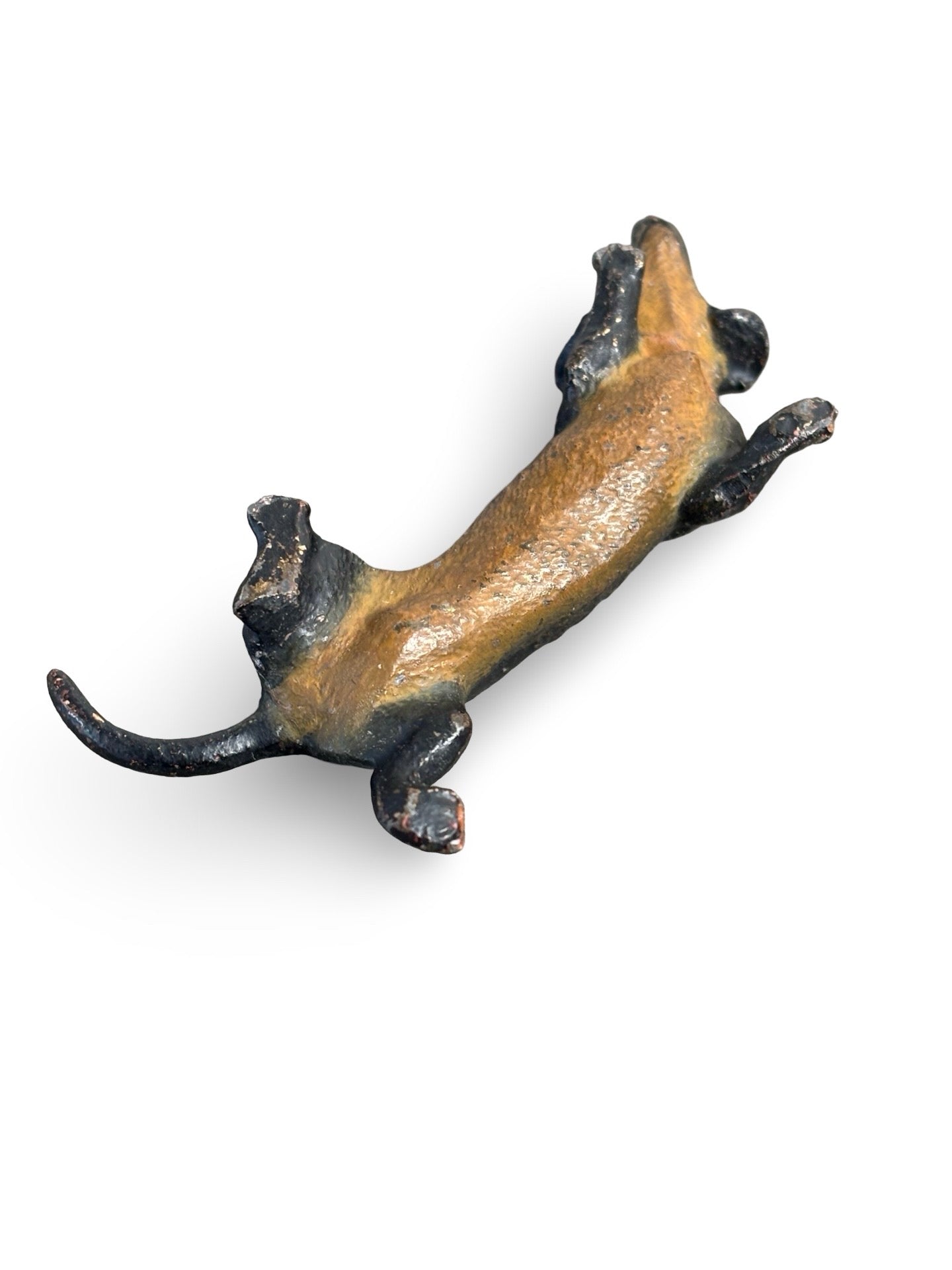 Vienna Bronze Model of a Dachshund Circa. 1900