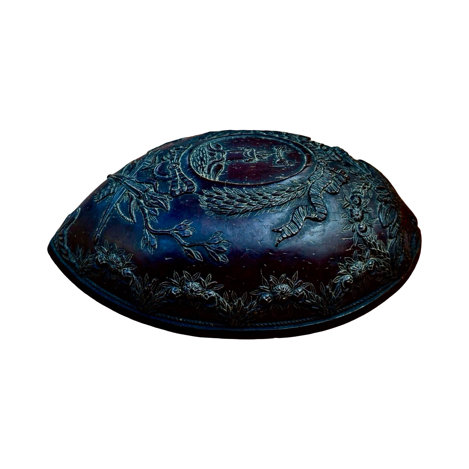 18th Century Sailor Carved Coconut Shell Bugbear