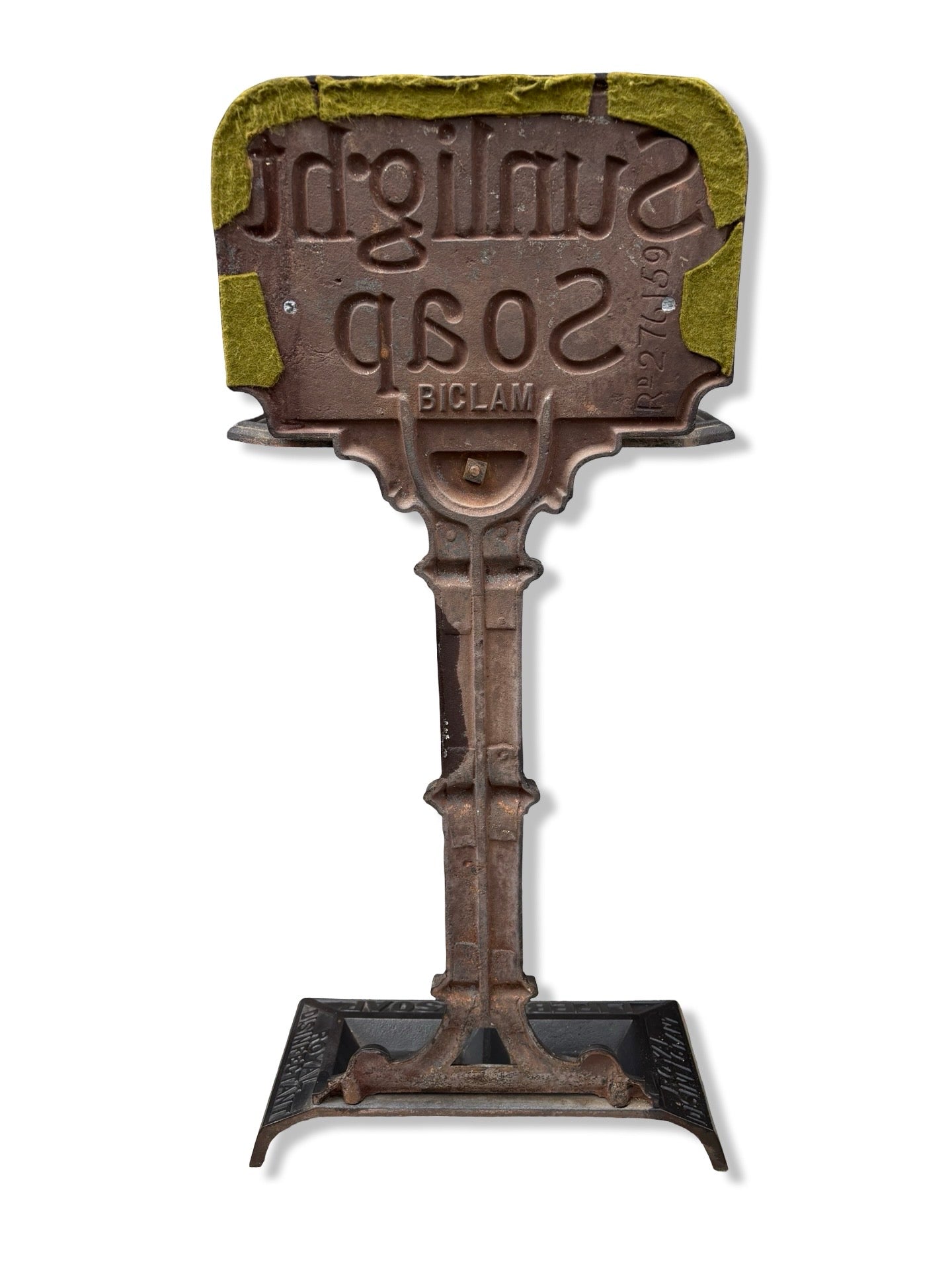 Cast Iron Advertising Umbrella / Stick Stand