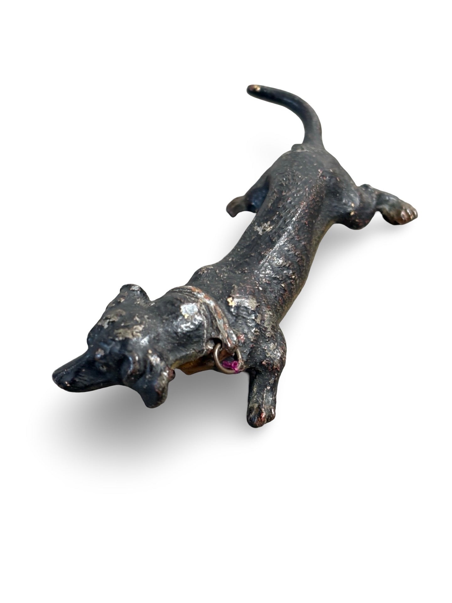 Vienna Bronze Model of a Dachshund Circa. 1900