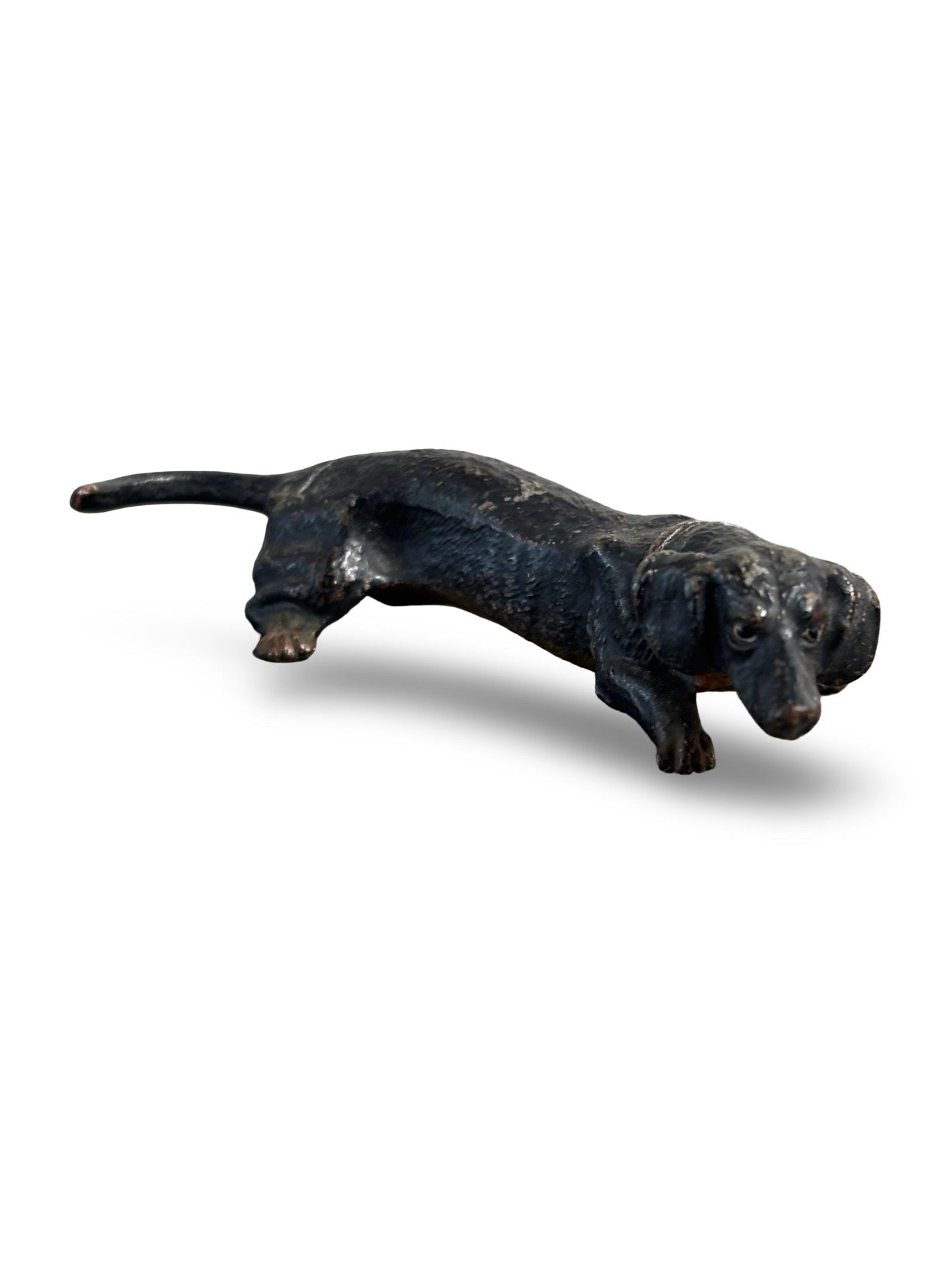 Vienna Bronze Model of a Dachshund Circa. 1900