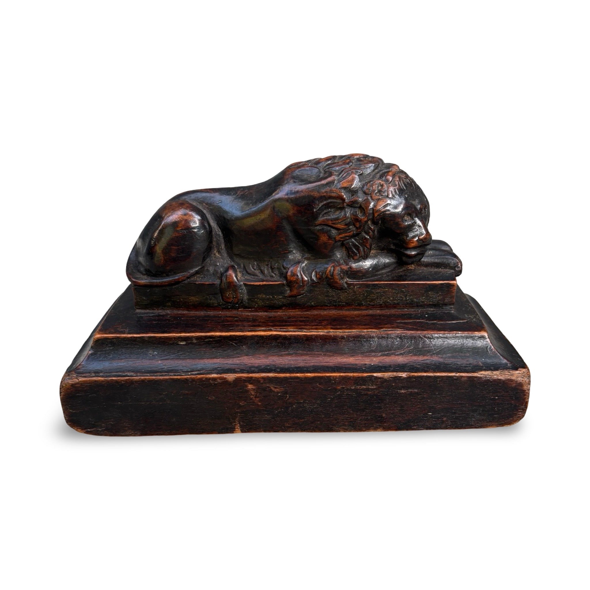 Regency Carved Wood Lion Circa. 1820